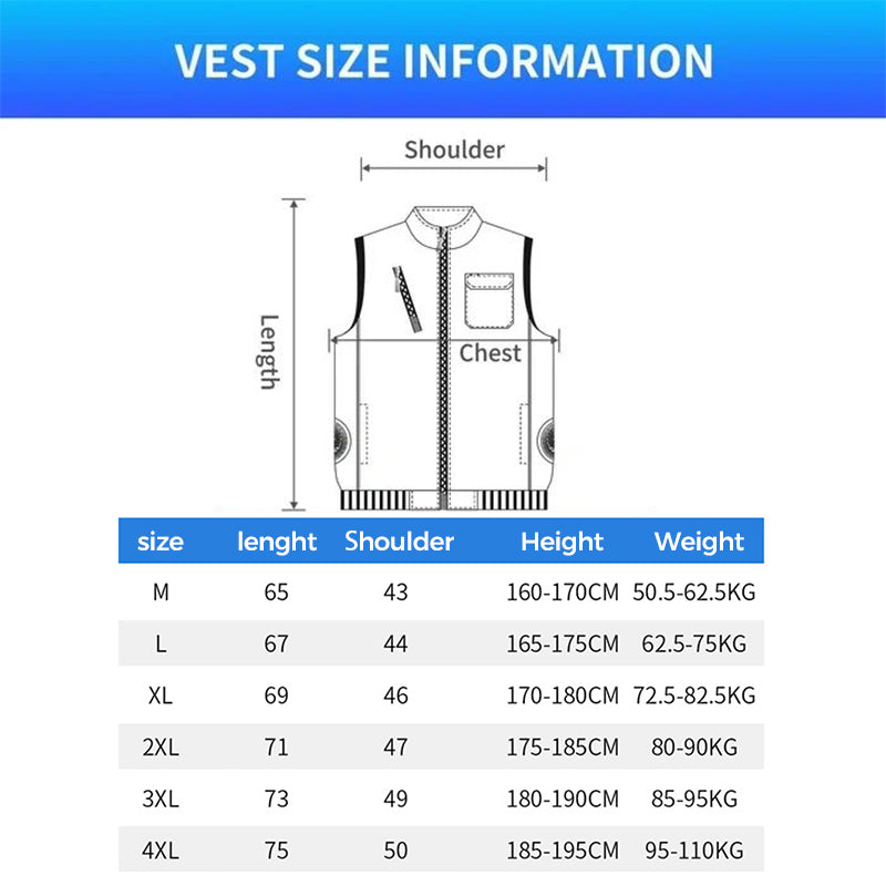 🔥Summer Essentials 50% OFF Sale🎽❄️Summer Cooling Air-Conditioned Vest