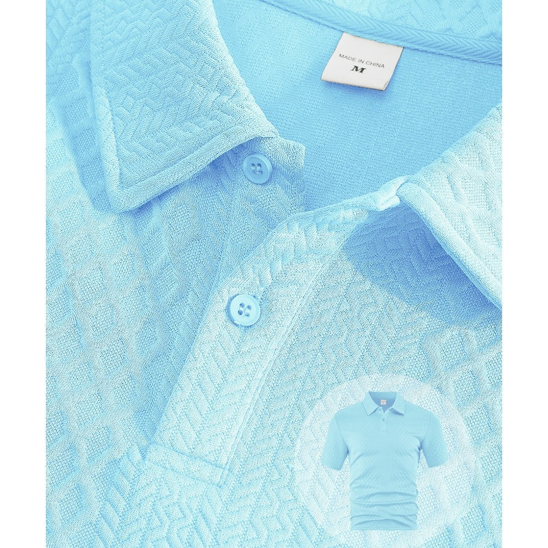 Today's 50% off sale🔥 Men's Light Luxury Top Polo Shirt + Shorts Set