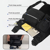🔥Multi-Pocket Waterproof Vest Style Chest Bag🔥