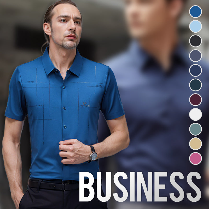 Fliwos® Men's Summer Cool Stretchy Business Shirt
