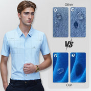 Fliwos® Men's Summer Cool Stretchy Business Shirt