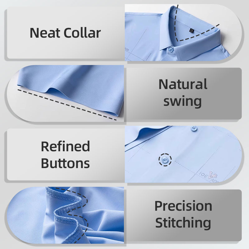 Fliwos® Men's Summer Cool Stretchy Business Shirt