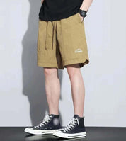 Ice Silk Breathable All-matching Mid-length Pants