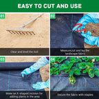 🔥Last day to enjoy a 50% discount—high-end woven weed barrier
