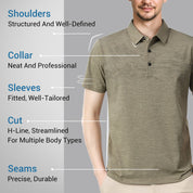 Fliwos® Men's Casual Breathable Short Sleeve Shirt