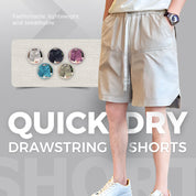 Fliwos® Men's Summer Lightweight Quick-Dry Drawstring Shorts