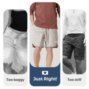 Fliwos® Men's Summer Lightweight Quick-Dry Drawstring Shorts