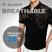 Fliwos® Men's Casual Printed Short-Sleeve Shirt
