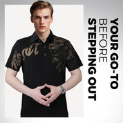 Fliwos® Men's Casual Printed Short-Sleeve Shirt