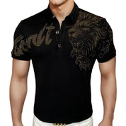 Fliwos® Men's Casual Printed Short-Sleeve Shirt