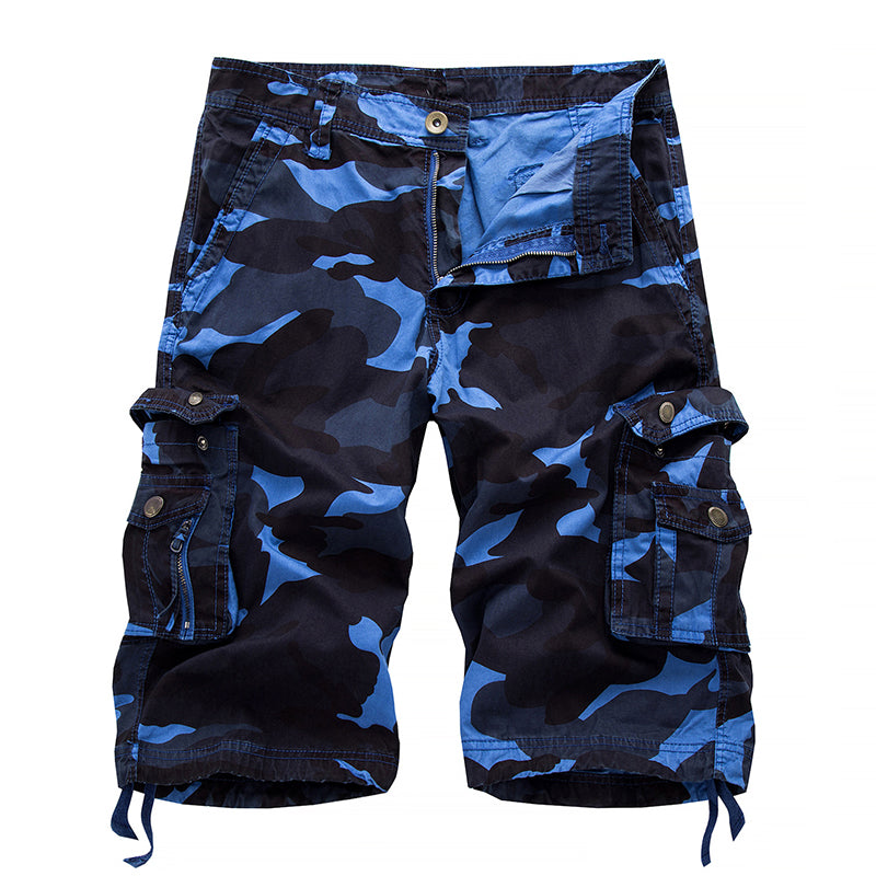 🔥Summer Hot Sale🔥Fliwos Men’s Outdoor Camo Cargo Shorts