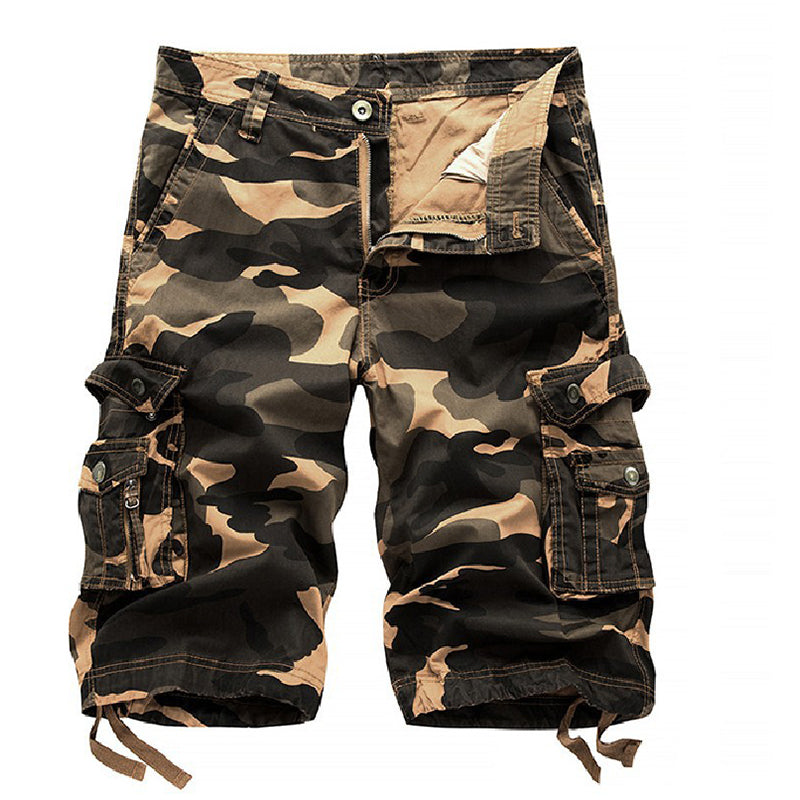🔥Summer Hot Sale🔥Fliwos Men’s Outdoor Camo Cargo Shorts