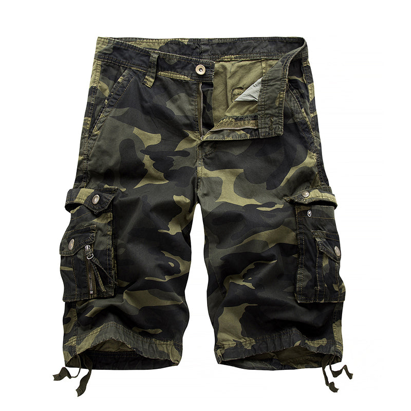 🔥Summer Hot Sale🔥Fliwos Men’s Outdoor Camo Cargo Shorts