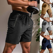 🌊Summer Specials⏰Fliwos Men's Letter Print Drawstring Waist Shorts