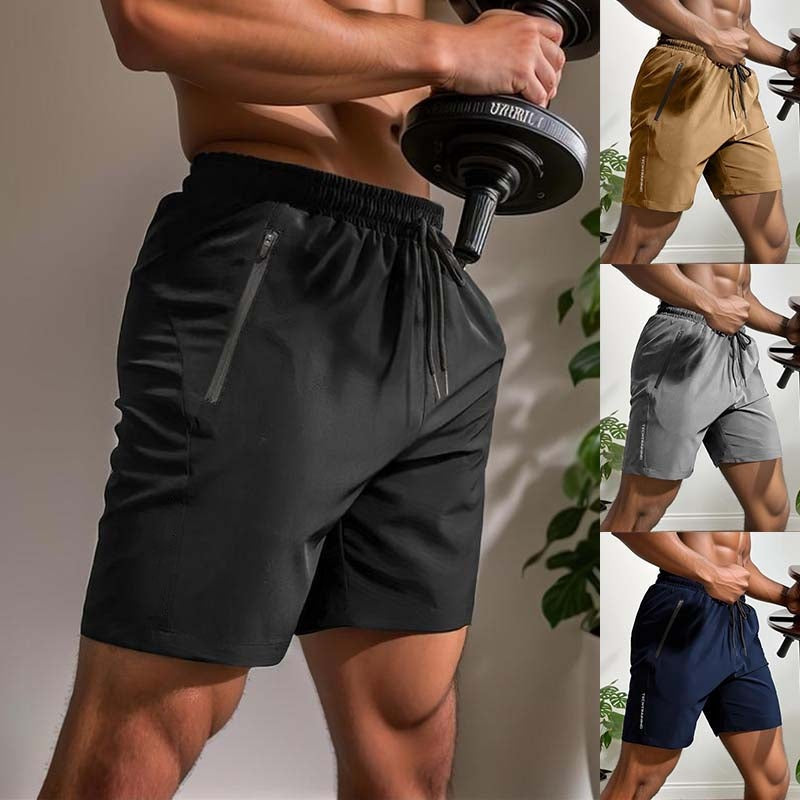 🌊Summer Specials⏰Fliwos Men's Letter Print Drawstring Waist Shorts
