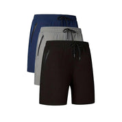 🌊Summer Specials⏰Fliwos Men's Letter Print Drawstring Waist Shorts