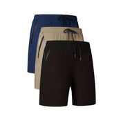 🌊Summer Specials⏰Fliwos Men's Letter Print Drawstring Waist Shorts