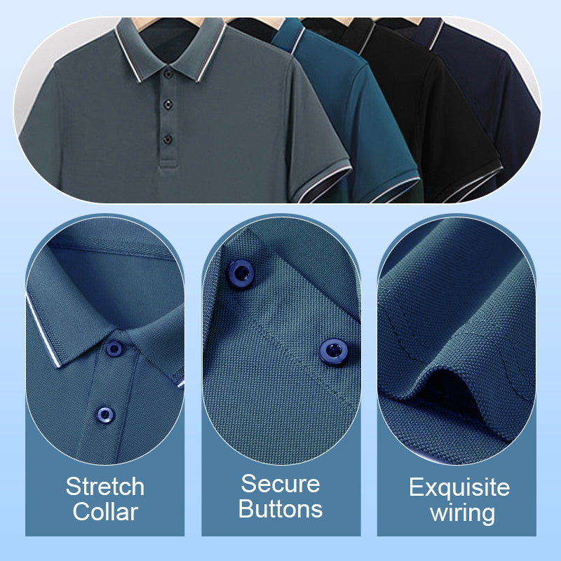 🔥Summer Clearance Discount🔥Breathable Short Sleeve Lapel Collar Shirts