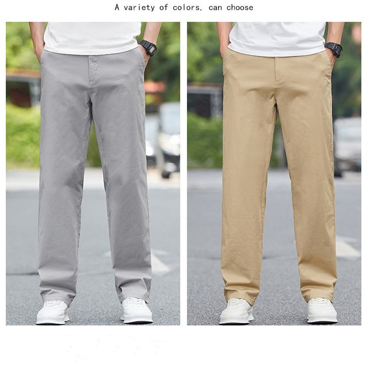 Men's Casual Breathable Straight-Leg Pants