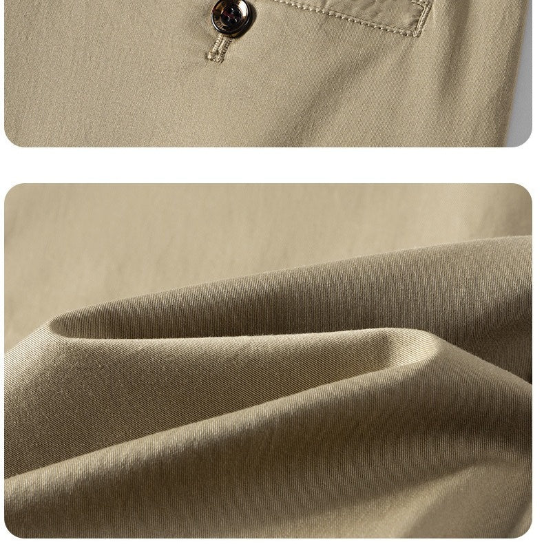 Men's Casual Breathable Straight-Leg Pants