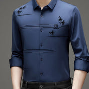 🔥HOT SALE 50%OFF🔥Men's Casual Trendy Printed Long Sleeve Shirt