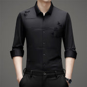 🔥HOT SALE 50%OFF🔥Men's Casual Trendy Printed Long Sleeve Shirt