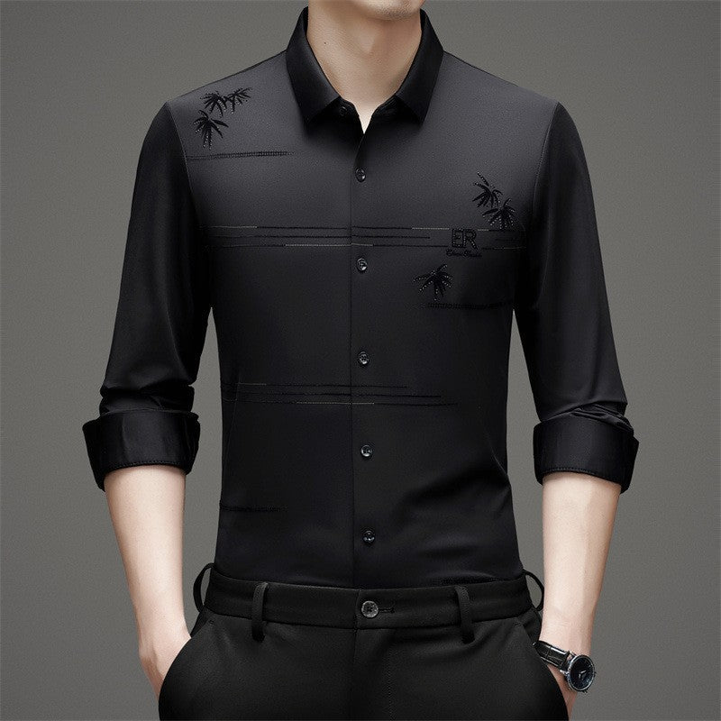 🔥HOT SALE 50%OFF🔥Men's Casual Trendy Printed Long Sleeve Shirt