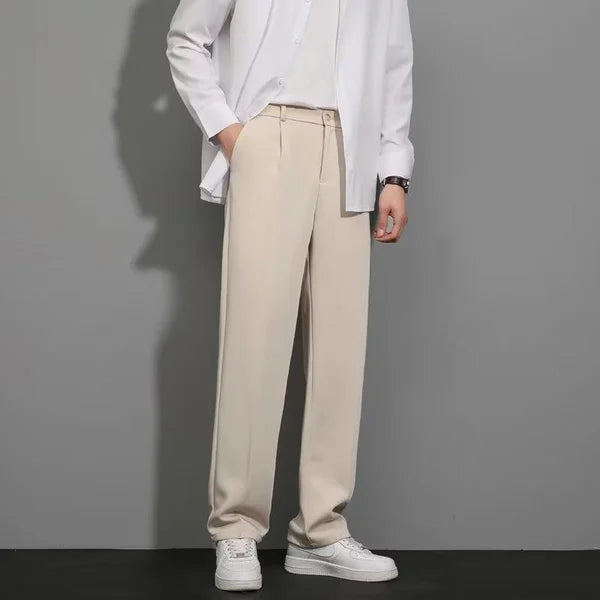 ✨New Arrival 50% Sale✨ice Silk Straight Leg Pants
