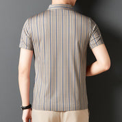 🎊50% OFF TODAY ONLY🎉Men's Summer Striped Wrinkle-free Shirt