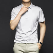 Men’s Trendy Casual Short Sleeve Lapel T-Shirt