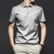 Men’s Trendy Casual Short Sleeve Lapel T-Shirt