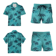 ✨My game shirt 🥰💖Men’s Tropical Print Shirt and Pants