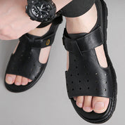 🔥Factory direct 60% off🎉Men's Summer Casual Breathable Non-slip Leather Sandals