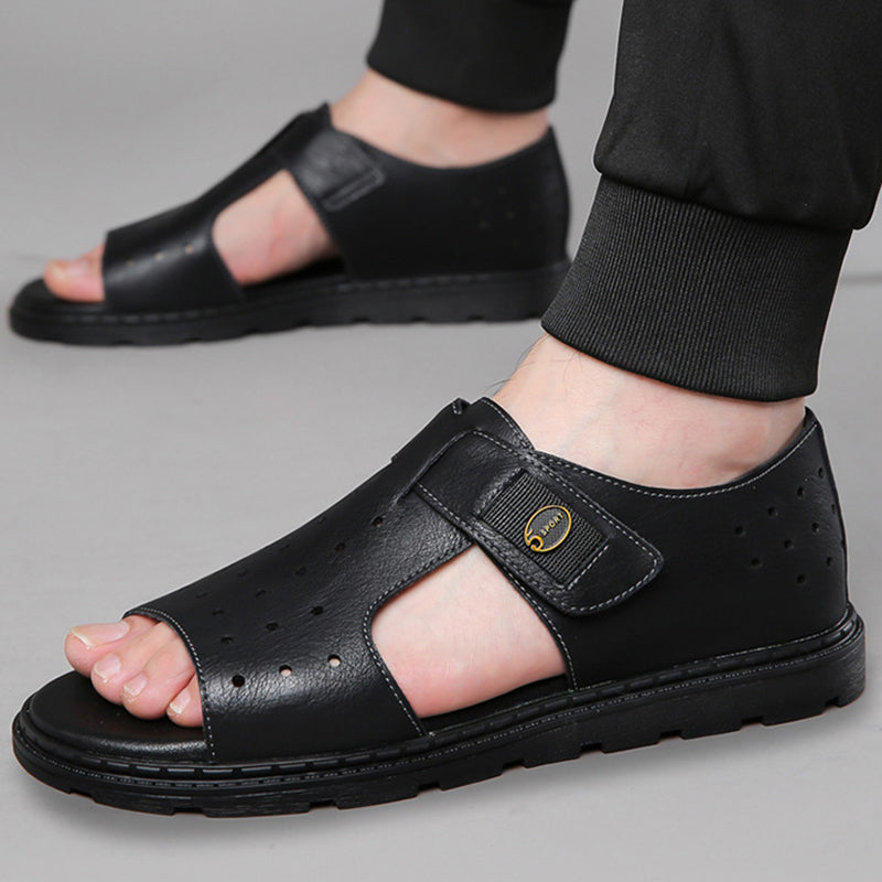 🔥Factory direct 60% off🎉Men's Summer Casual Breathable Non-slip Leather Sandals