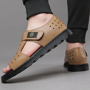 🔥Factory direct 60% off🎉Men's Summer Casual Breathable Non-slip Leather Sandals