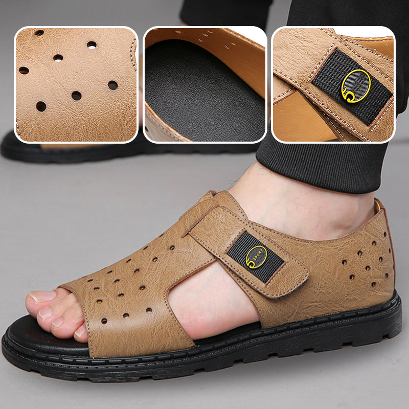 🔥Factory direct 60% off🎉Men's Summer Casual Breathable Non-slip Leather Sandals