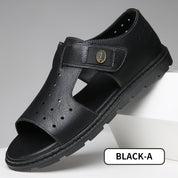 🔥Factory direct 60% off🎉Men's Summer Casual Breathable Non-slip Leather Sandals