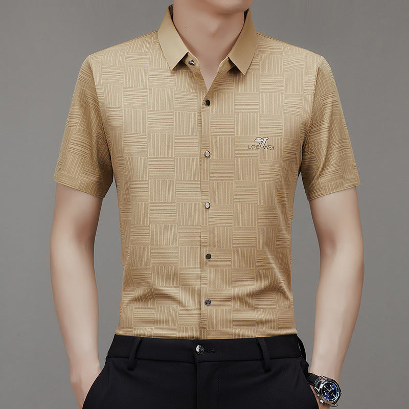 Men's Premium Textured Polo Shirt