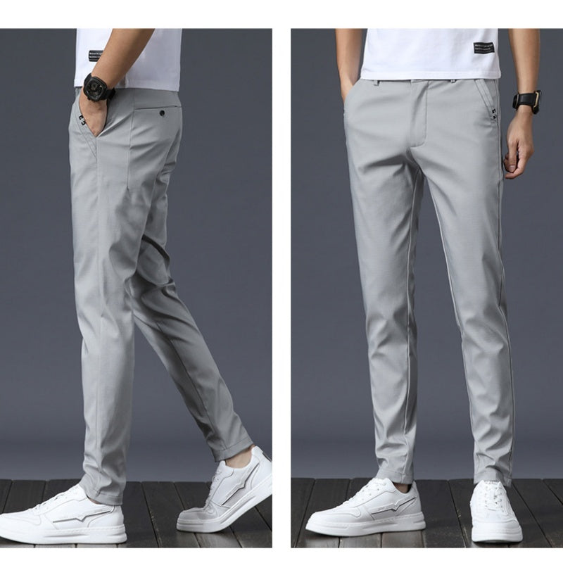 Men's Durable Stretch Straight-Leg Pants
