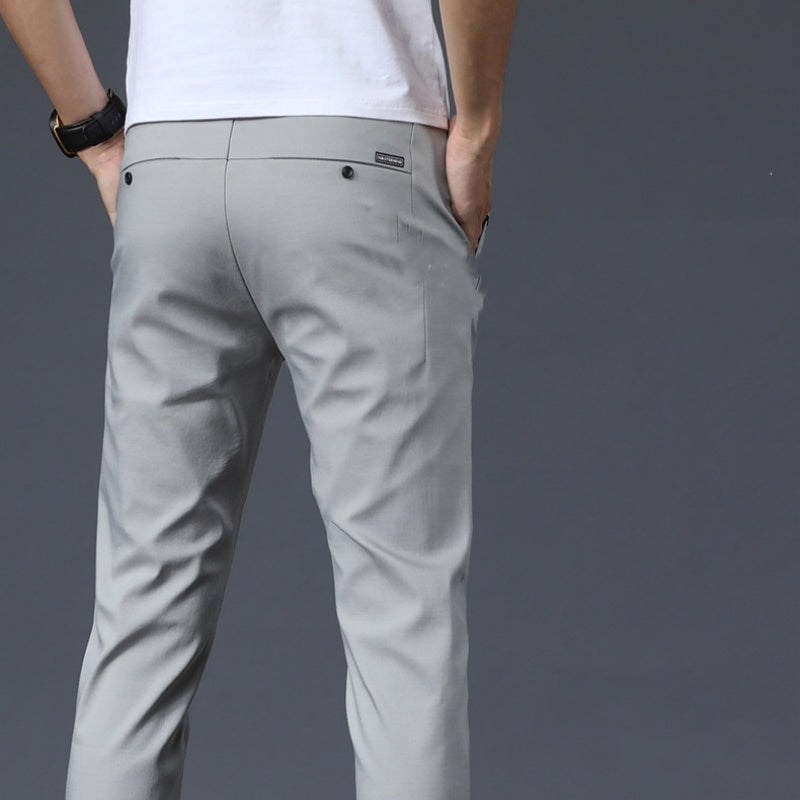 Men's Durable Stretch Straight-Leg Pants