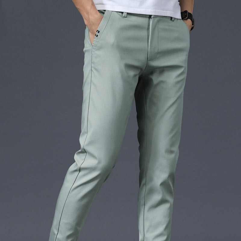Men's Durable Stretch Straight-Leg Pants