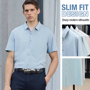 🔥55% OFF Men's Breathable Slim Fit Short Sleeve Shirt