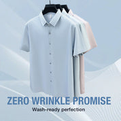🔥55% OFF Men's Breathable Slim Fit Short Sleeve Shirt