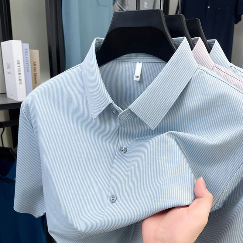 🔥55% OFF Men's Breathable Slim Fit Short Sleeve Shirt