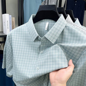 🔥55% OFF Men's Breathable Slim Fit Short Sleeve Shirt