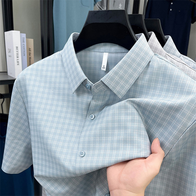 🔥55% OFF Men's Breathable Slim Fit Short Sleeve Shirt
