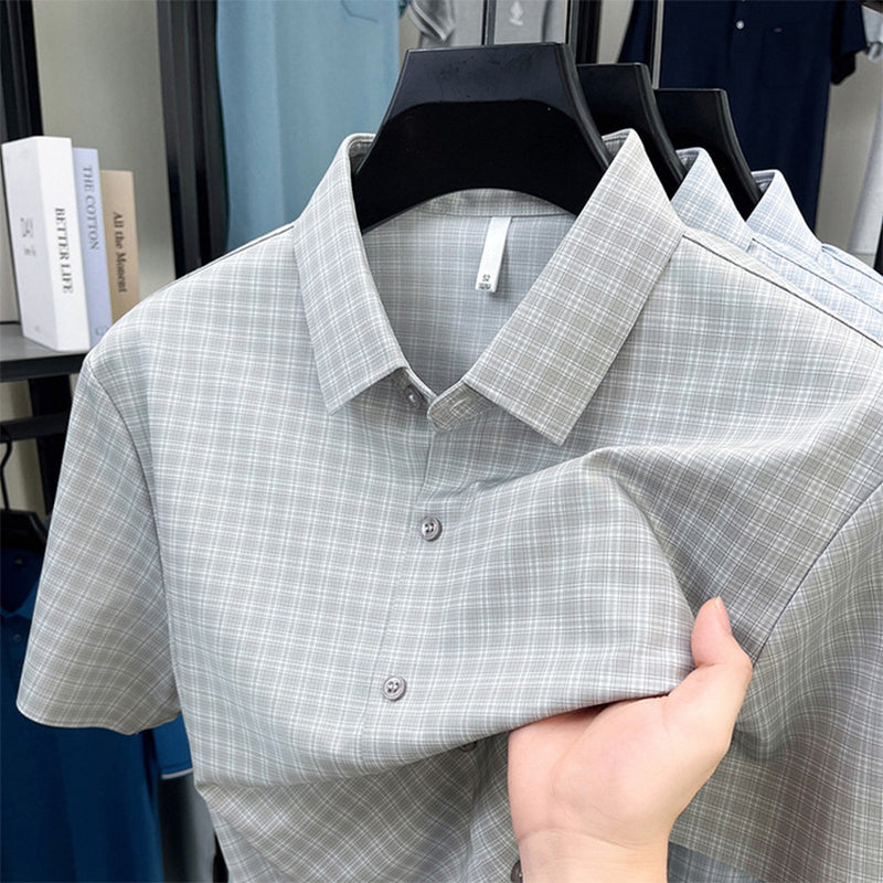 🔥55% OFF Men's Breathable Slim Fit Short Sleeve Shirt