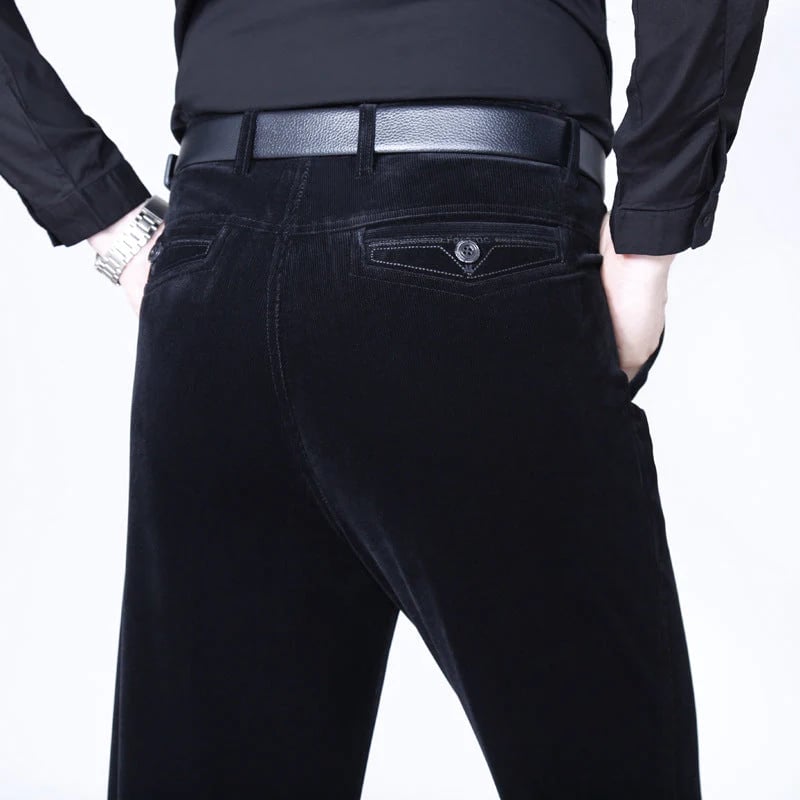 ✨Early Autumn New Arrivals🍁Men's Stretchy Corduroy Straight Long Pants