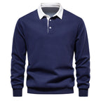 Men's Vintage Style Lapel Knit Shirt
