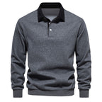 Men's Vintage Style Lapel Knit Shirt
